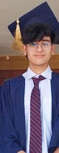 Ayaan Mohsin at his graduation